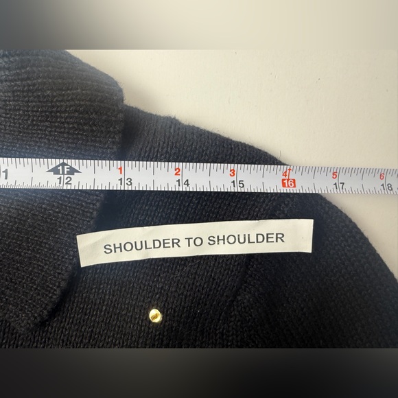 Sarah Bentley Christmas Zip Up Cardigan Trees Gifts Beads Embroidered Medium - Picture 7 of 10